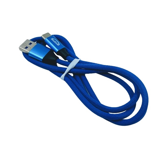 Photo de USB Cable, Type A to Type C, Blue, 1M
