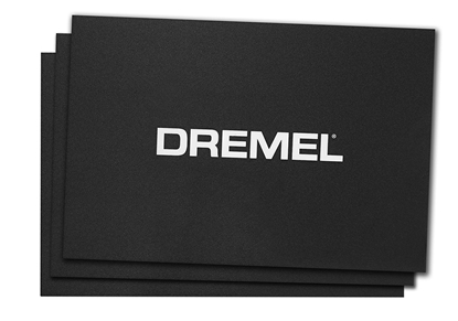 Photo de Dremel 3D Printing BT40-01 Black Build Sheets Pack of 3