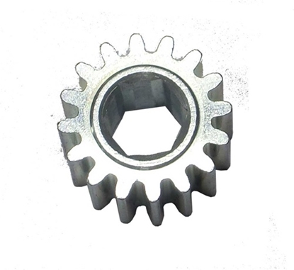 Picture of 16T 20DP 0.375" Hex Bore, Steel Gear 