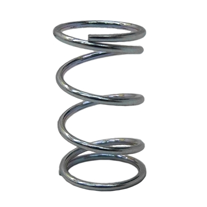Picture of Compression Spring, 0.50" L, 0.30" OD, 0.026" Wire, Steel Zinc Plated 