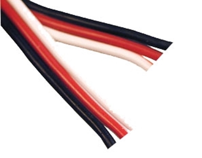 Picture of 22AWG Bonded PWM cable, Black/Red/White, 10ft
