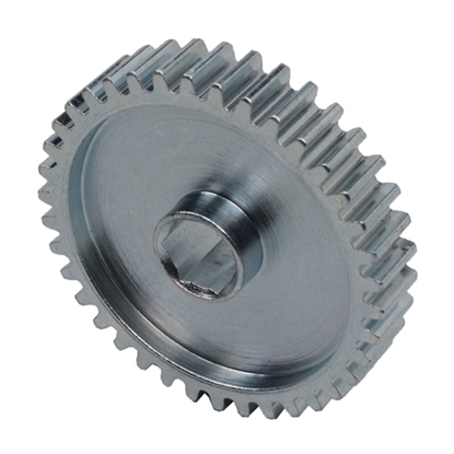 Picture of 38T 20DP 0.375" Hex Bore, Steel Gear 
