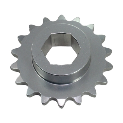 Picture of #25 18 Tooth 0.5 in. Hex Sprocket