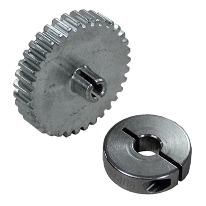 Picture of 35 Tooth NeveRest Pinion and 6mm Collar Clamp (am-3682) 