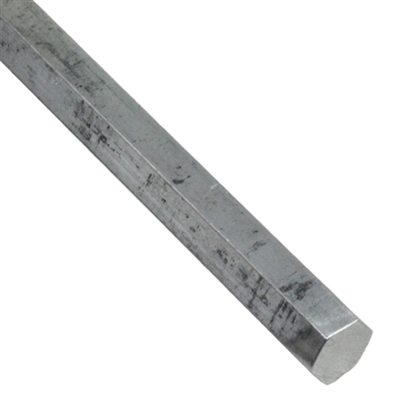 Picture of 3/8 in. 7075 Aluminum Hex Shaft Stock -  6 Foot Length