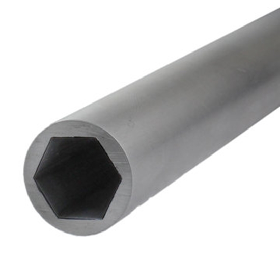 Picture of 0.5 inch Hex Aluminum Spacer Stock 72 inch length