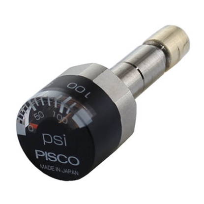 Photo de Pressure Gauge with Male 1/4 in. Press-in fitting