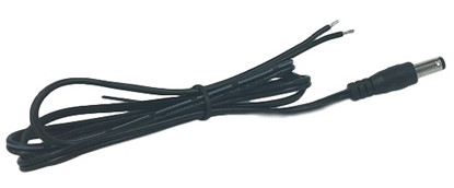 DC Power Plug 2.1mm ID x 5.5mm OD w/1m cord 