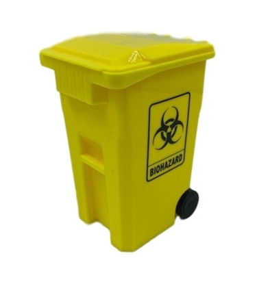 Biohazard Material Yellow Bin