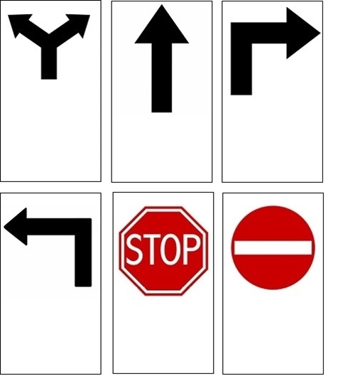 Traffic Street Sign Bundle 