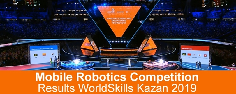 Mobile Robotics Competition Results – WorldSkills Kazan