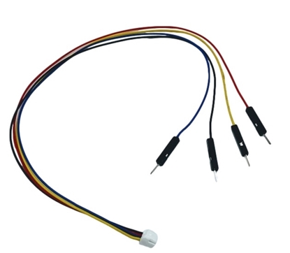 Picture of JST-GH to 4 Pin Dupont Cable  (4 pack)