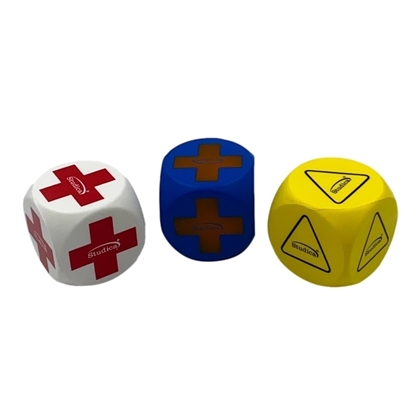 Picture of Shanghai Challenge Elements (Blue, White, Yellow Cube)