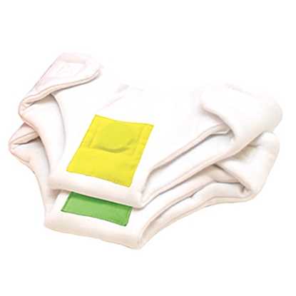 Picture of RealCare Baby® Sensored Diapers - Set of two (Green + Yellow)