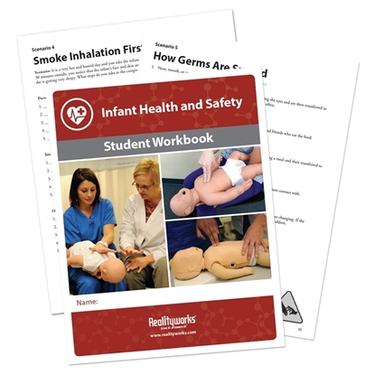 Photo de RealCare™ Infant Health & Safety Student Workbooks-set of 20