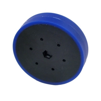 Picture of 4" Stealth Wheel, 1/2" Hex Bore, 50A, Blue, Durometer(am-2647_Blue)