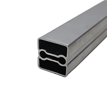 Picture of 1 x 1 Peanut Extrusion, 36" Silver (am-3090-3)