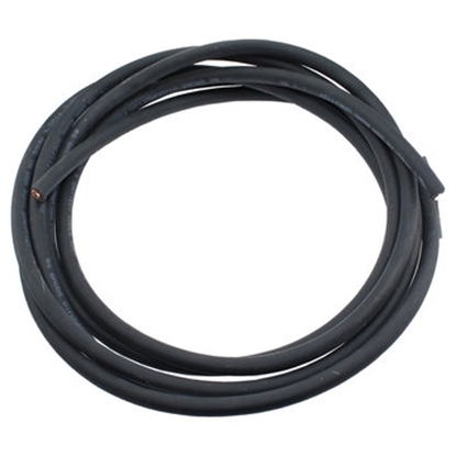 Photo de 6 Gauge Wire - 10 ft length, Black, Flexible EPDM