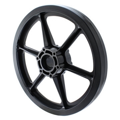 Picture of 8" SmoothGrip Wheel 60a Black
