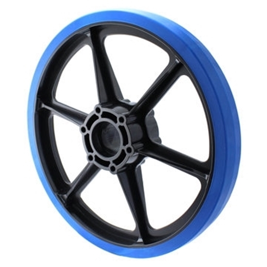 Photo de 8 in. SmoothGrip Wheel, 50A Blue