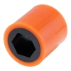 Picture of Sushi Roller Intake Wheels  - 1/2 in. Hex,  40a (Orange)