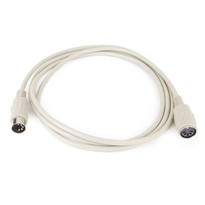 Picture of 5 pin DIN extension cable, 6 ft