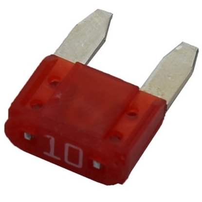 Picture of 10 Amp Mini Red Fuse