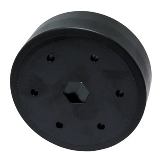 Picture of Stealth Wheels 1/2 Hex Bore, 3 Inch Dia, 60A Durometer Black
