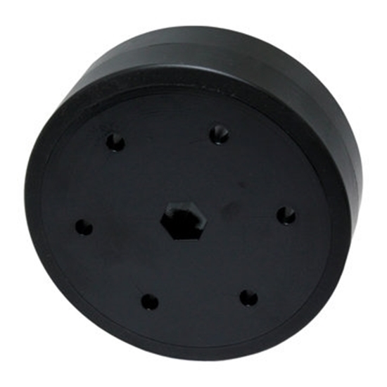Picture of Stealth Wheels 3/8 Hex Bore, 3 Inch Dia, 60A Durometer Black