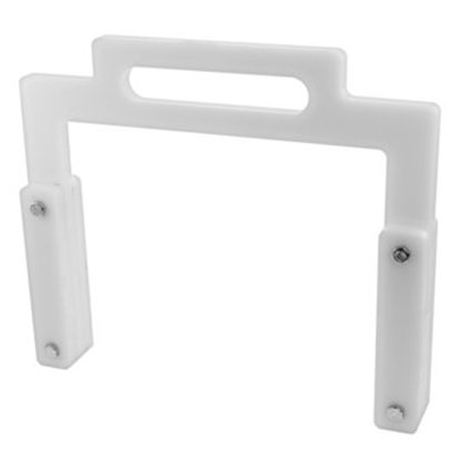 Picture of Cube Measuring Jig - 1/2 in. White HDPE