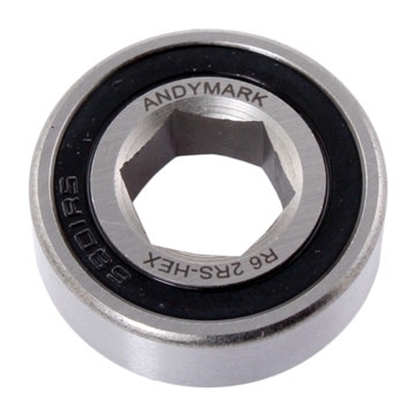 Photo de 3/8 (0.375) in. Hex ID Sealed Bearing (R62RS-Hex)