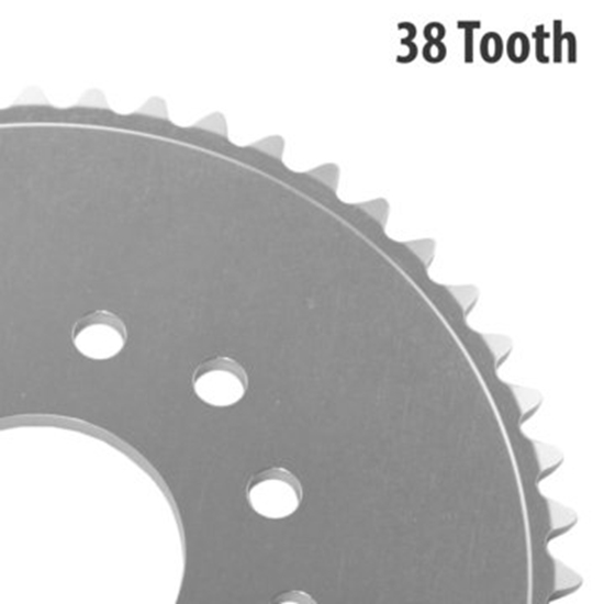 Photo de 25 Series Bearing Bore Plate Sprockets - 38 Tooth