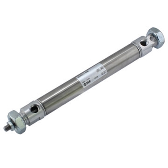 Picture of SMC Double Acting Single Rod 3/4 in. Bore Air Cylinders Different Lengths (4 inch)