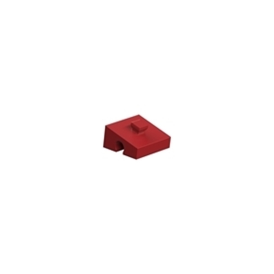 Photo de Angular block 15°, red