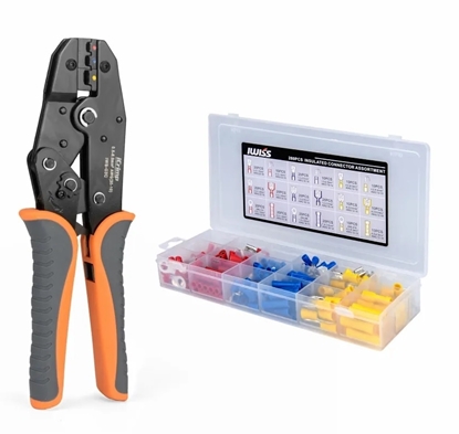 Picture of ICrimp Insulated Terminal Ratchet Wire Crimping Tool Kit