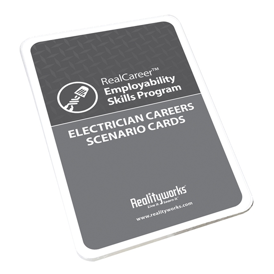 Photo de Electrician Career Scenario Cards
