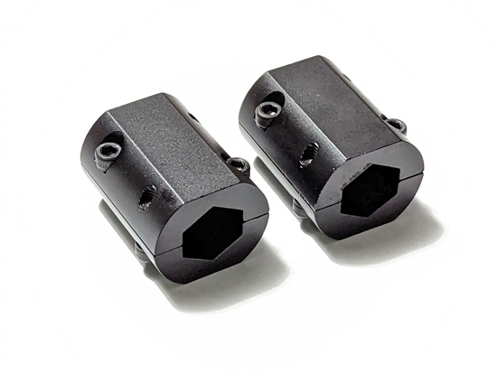 Picture of Half Inch Hex Coupler- QTY 2