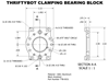 Picture of Thrifty Clamping Bearing Block
