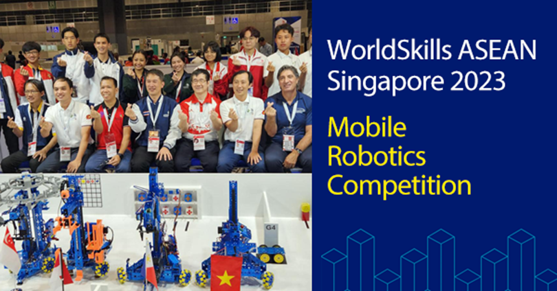 WorldSkills ASEAN Singapore 2023 Mobile Robotics Competition