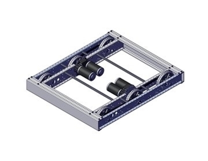 Picture of AM14U5 - 6 Wheel Drop Center Robot Drive Base - 2024 FIRST Kit of Parts Chassis (8.46:1 Gear Ratio)