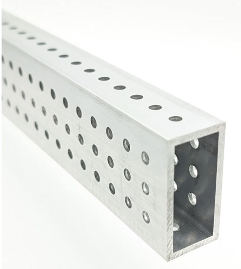 Picture of Thrifty 2" x 1" Grid Pattern Aluminum Extrusion