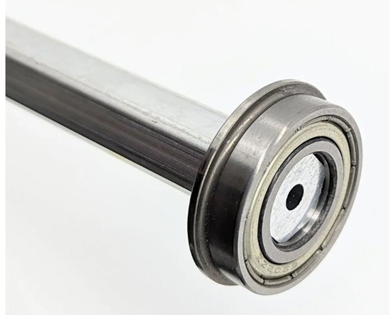 Picture of QTY 1 - 36 Inch Long 1/2" Rounded Hex Shaft - 6061 Aluminum