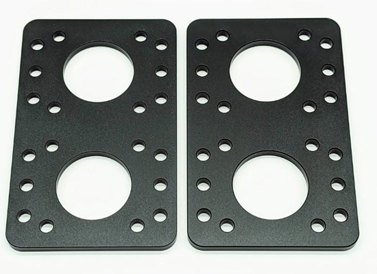 Picture of QTY 2 - 2 Inch Vertical Mount Plate