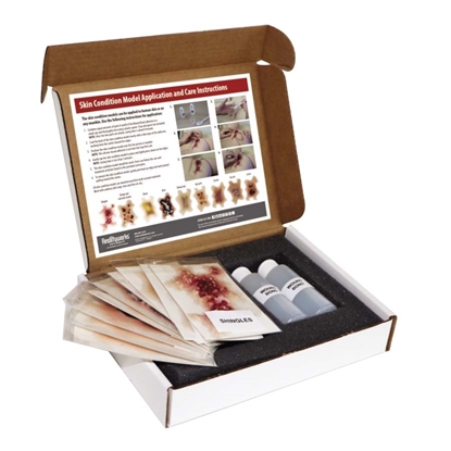 Photo de Realityworks Geriatric Skin Conditions Simulation Set (Skin Conditions Only)