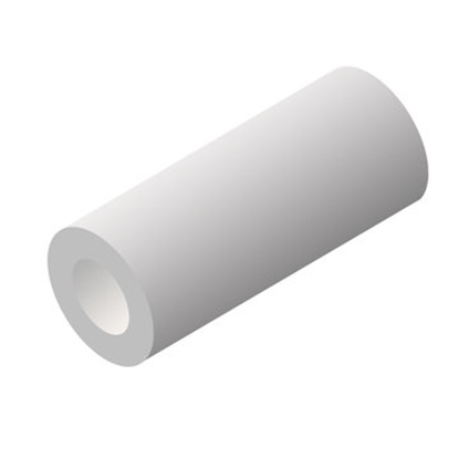 Picture of 0.194 in. ID 0.375 in. OD 1.000 in. Long Nylon Spacer