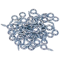 Photo de Standard Screw Eyes - Size: 1/4", Pkg of 100