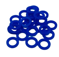 Picture of 6mm Hex-Shaft Nylon Spacer 1mm (24 pack)
