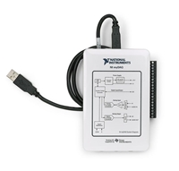 Picture of myDAQ with NI LabVIEW and Multisim - For Students Only