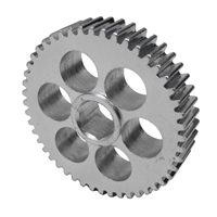 Picture of 48T 20 DP 0.5" Hex Bore, Steel Gea 