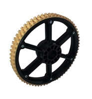 Photo de 8" Plaction Wheel with Wedgetop Tread 